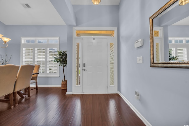 137 Maiden Ln, Myrtle Beach, SC 29588 - entrance foyer featuring baseboards and wood finished floors
