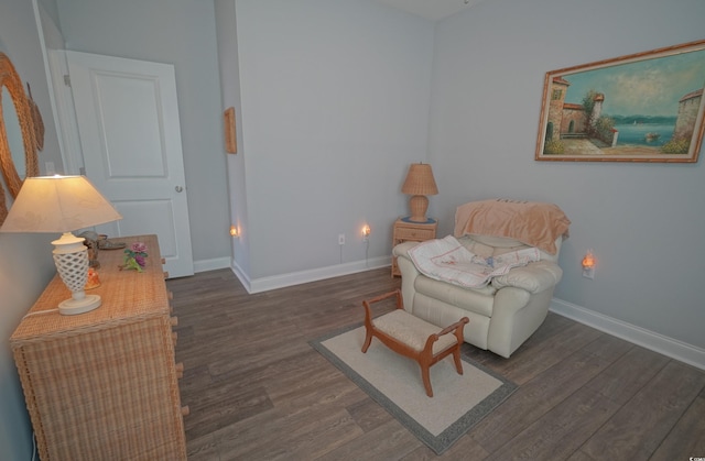 148 Splendor Cir, Murrells Inlet, SC 29576 - sitting room featuring wood finished floors and baseboards