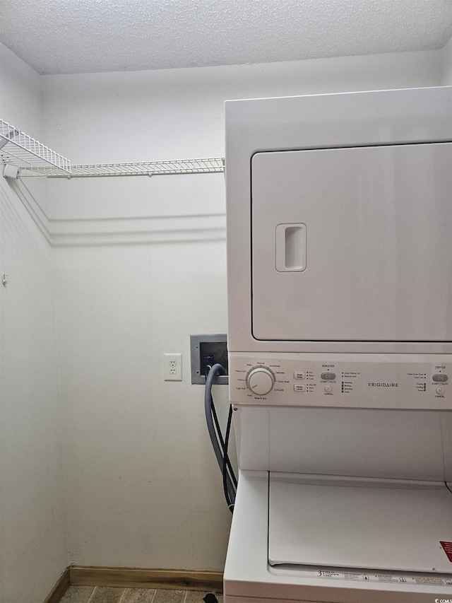 197 Charter Dr Unit D1, Longs, SC 29568 - laundry area with stacked washer / drying machine