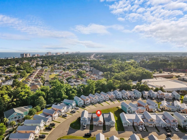603 Wave Rider Ln Unit 603, North Myrtle Beach, SC 29582 - aerial overview of property's location with nearby suburban area