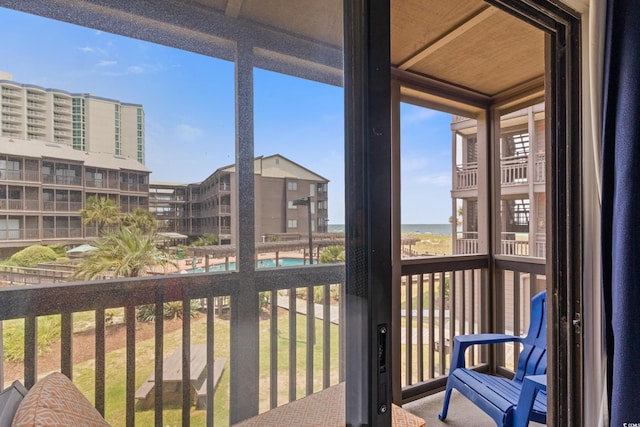 202 N Ocean Blvd Unit 109, North Myrtle Beach, SC 29582 - view of balcony