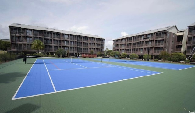 202 N Ocean Blvd Unit 109, North Myrtle Beach, SC 29582 - view of tennis court with community basketball court