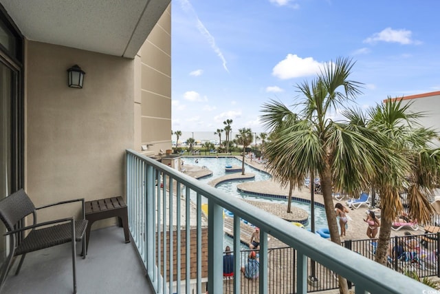 201 74th Ave N Unit 2243/2244, Myrtle Beach, SC 29572 - balcony with view of pool