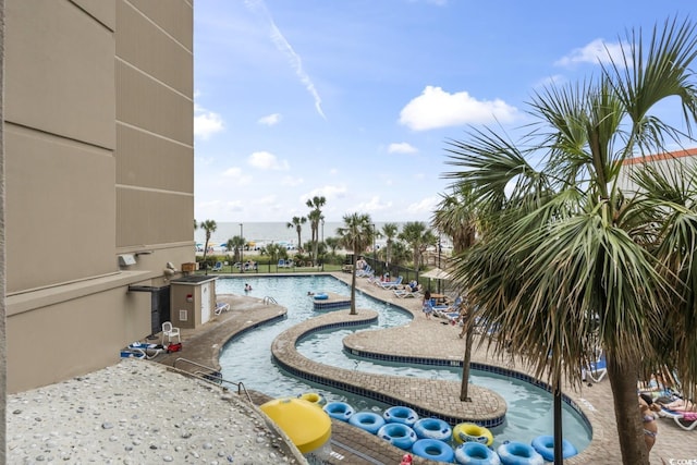 201 74th Ave N Unit 2243/2244, Myrtle Beach, SC 29572 - community pool featuring a patio