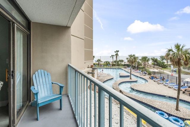 201 74th Ave N Unit 2243/2244, Myrtle Beach, SC 29572 - balcony with view of pool
