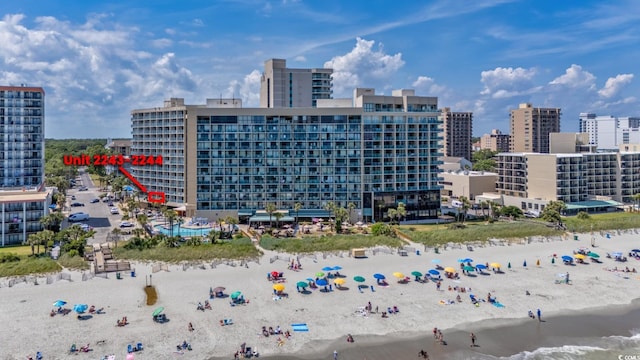 201 74th Ave N Unit 2243/2244, Myrtle Beach, SC 29572 - view of city featuring extended coastline