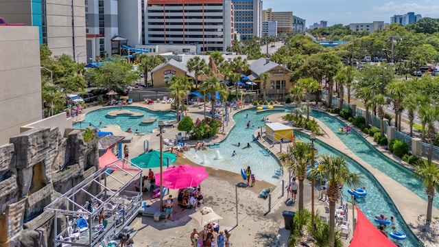 201 74th Ave N Unit 2243/2244, Myrtle Beach, SC 29572 - view of swimming pool with a view of city