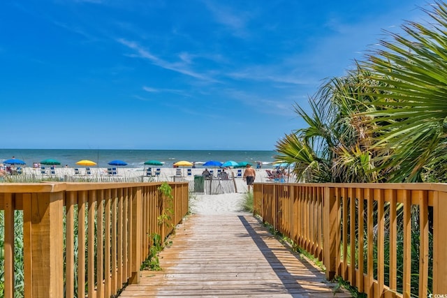 201 74th Ave N Unit 2243/2244, Myrtle Beach, SC 29572 - view of community with view of water and beach