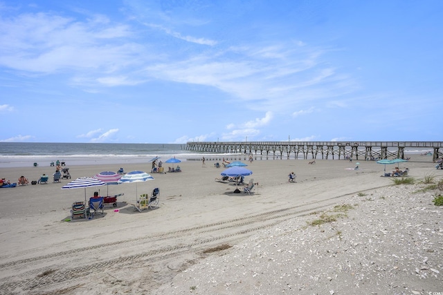 6000 N Ocean Blvd Unit 329, North Myrtle Beach, SC 29582 - water view featuring nearby beach
