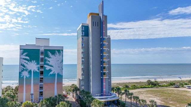 1708 N Ocean Blvd Unit 101, Myrtle Beach, SC 29577 - water view featuring local beach