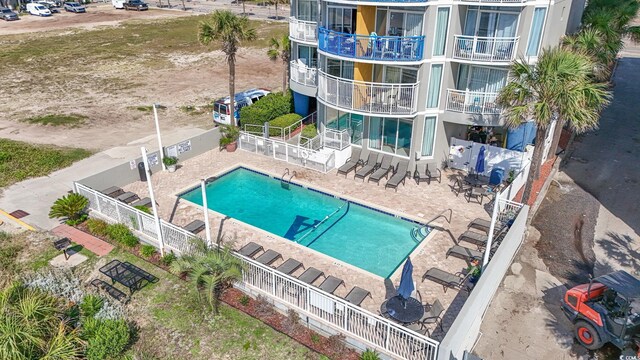 1708 N Ocean Blvd Unit 101, Myrtle Beach, SC 29577 - community pool featuring a patio