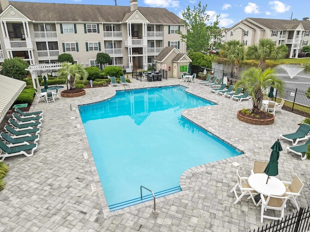 3762 Citation Way Unit 1023, Myrtle Beach, SC 29577 - community pool featuring a patio area and a residential view