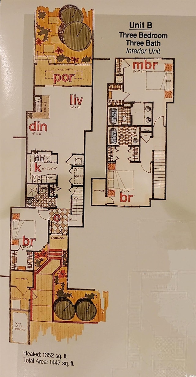 435 Ocean Creek Dr Unit 2722, Myrtle Beach, SC 29572 - property floor plan