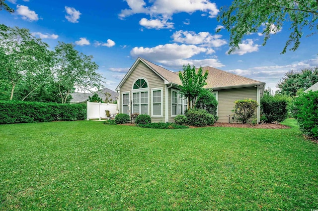 24 Willowbend Dr, Murrells Inlet, SC 29576 - back of house with roof with shingles