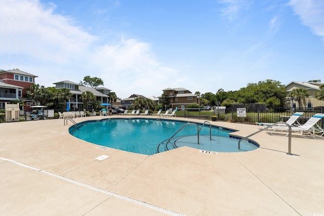 281 Lumbee Cir, Pawleys Island, SC 29585 - community pool featuring a patio