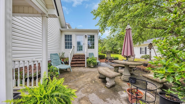 412 Carolina Dr, Loris, SC 29569 - view of patio / terrace with entry steps