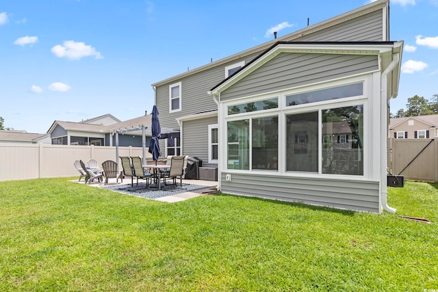 4927 Sandlewood Dr, Myrtle Beach, SC 29579 - rear view of property with a patio area
