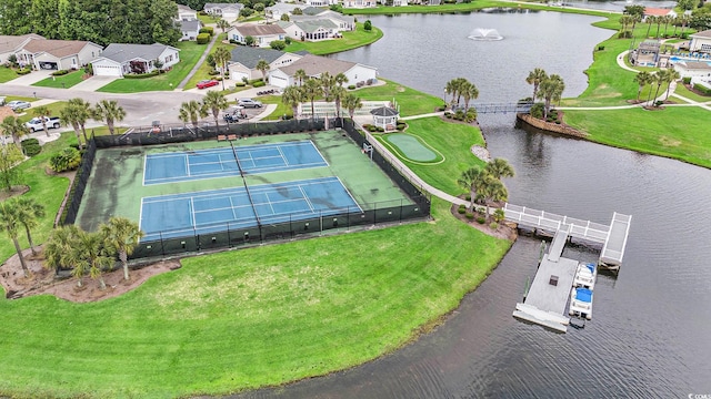 1001 Greencrest Ct, Conway, SC 29526 - aerial view of residential area with a large body of water