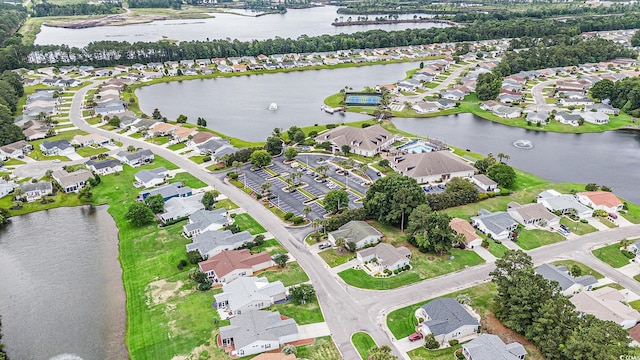1001 Greencrest Ct, Conway, SC 29526 - aerial view of property's location with a large body of water and nearby suburban area