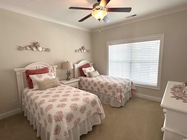 1029 Ray Costin Way Unit 909, Murrells Inlet, SC 29576 - carpeted bedroom featuring baseboards and ceiling fan