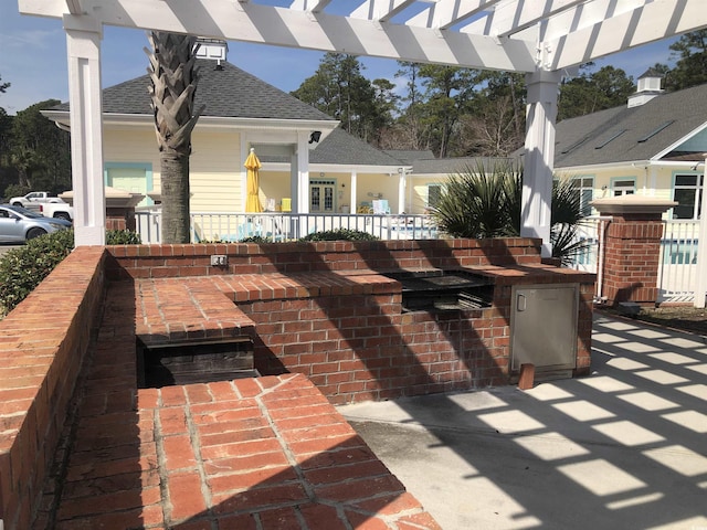1029 Ray Costin Way Unit 909, Murrells Inlet, SC 29576 - view of patio / terrace featuring a pergola