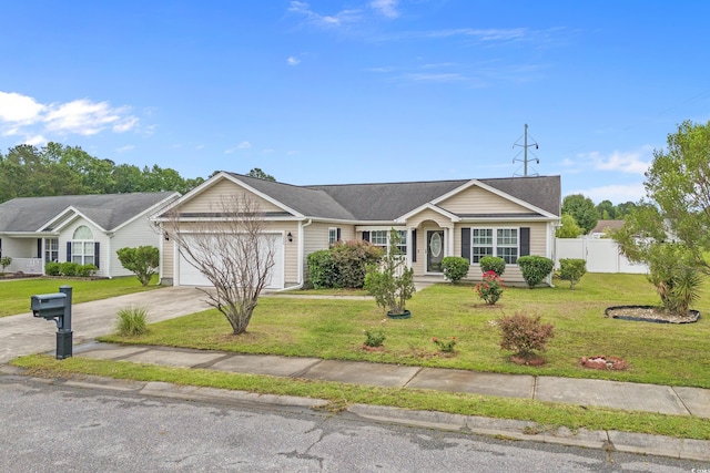 1220 Dunraven Ct, Conway, SC 29527 - single story home with a garage and concrete driveway