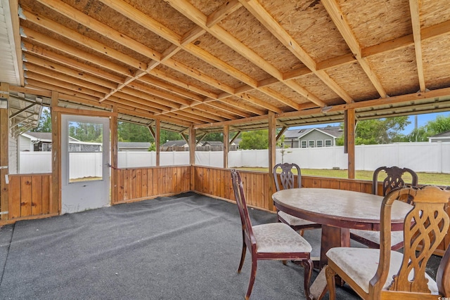 1220 Dunraven Ct, Conway, SC 29527 - sunroom / solarium featuring outdoor dining space