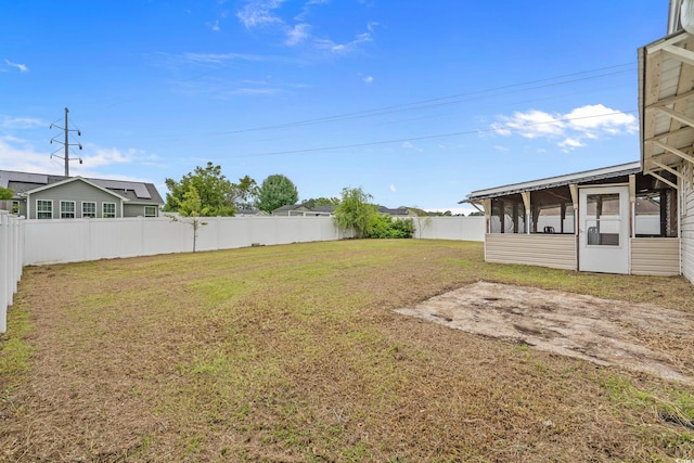 1220 Dunraven Ct, Conway, SC 29527 - view of yard featuring a sunroom
