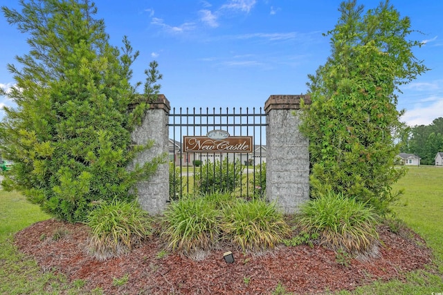 1220 Dunraven Ct, Conway, SC 29527 - view of gate