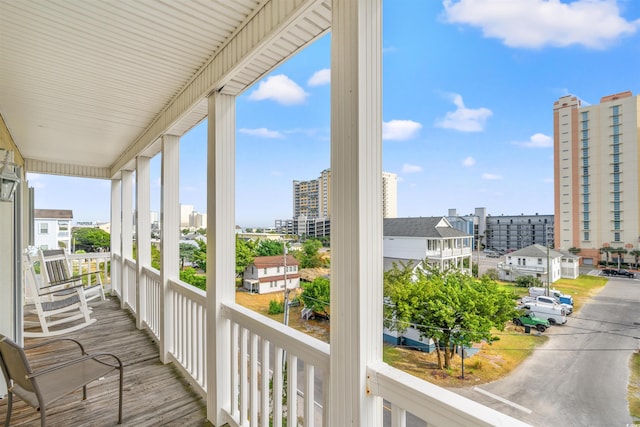 400 Hillside Dr S, North Myrtle Beach, SC 29582 - balcony featuring a city view