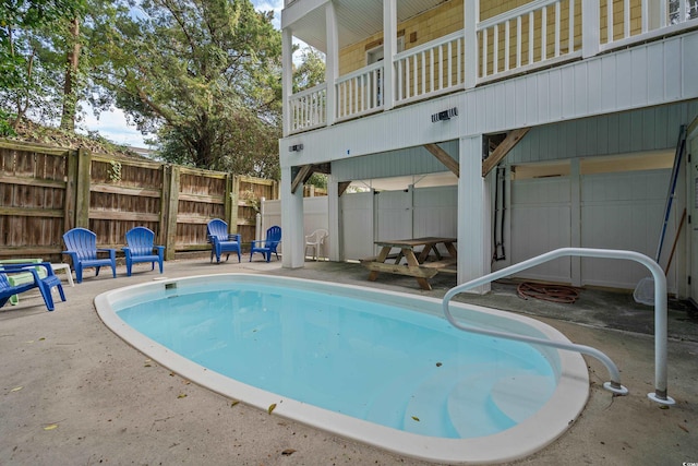 400 Hillside Dr S, North Myrtle Beach, SC 29582 - view of swimming pool with a patio