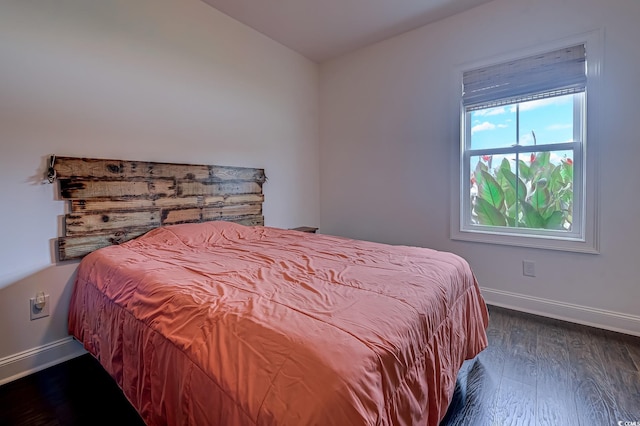 548 Fox Chase Dr, Conway, SC 29527 - bedroom featuring wood finished floors, baseboards, and vaulted ceiling