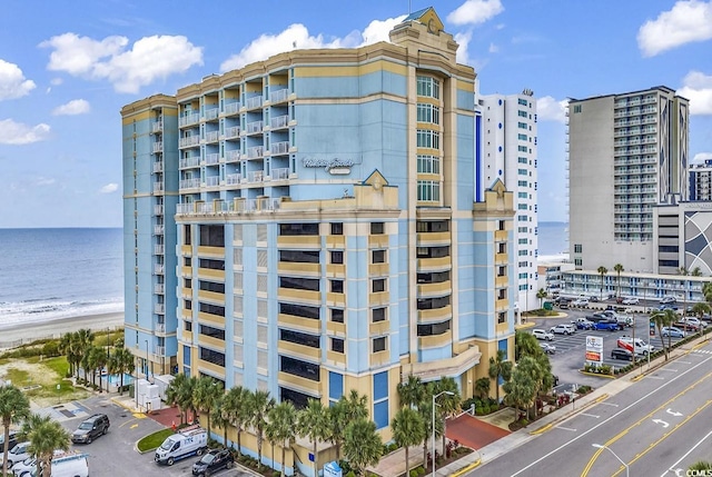 2501 S Ocean Blvd Unit 111, Myrtle Beach, SC 29577 - view of apartment building / complex with a water view