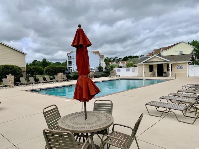 3677 Clay Pond Village Ln Unit 6, Myrtle Beach, SC 29579 - community pool with a patio