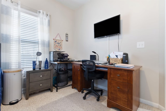5822 Longwood Dr Unit 104, Murrells Inlet, SC 29576 - office space with baseboards and light colored carpet