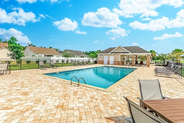 617 Chiswick Dr, Conway, SC 29526 - community pool with a patio area