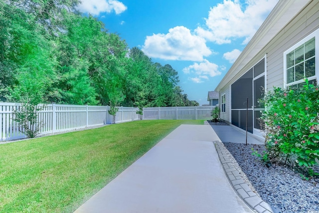 617 Chiswick Dr, Conway, SC 29526 - view of yard with a patio