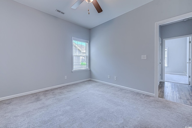 617 Chiswick Dr, Conway, SC 29526 - carpeted spare room featuring ceiling fan and baseboards