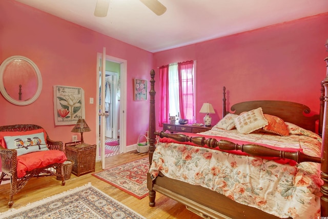 2004 Seitter St, Georgetown, SC 29440 - bedroom featuring wood finished floors and a ceiling fan