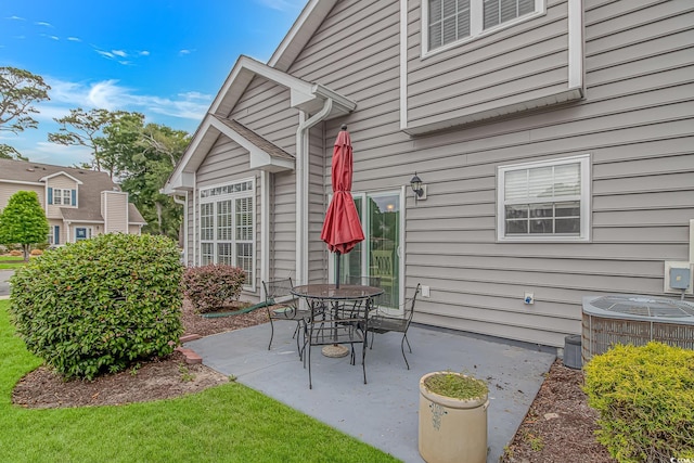 503 20th Ave N Unit 15B, North Myrtle Beach, SC 29582 - view of patio / terrace featuring central air condition unit