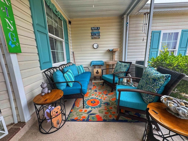 356 Lakeside Crossing Dr, Conway, SC 29526 - porch with outdoor lounge area