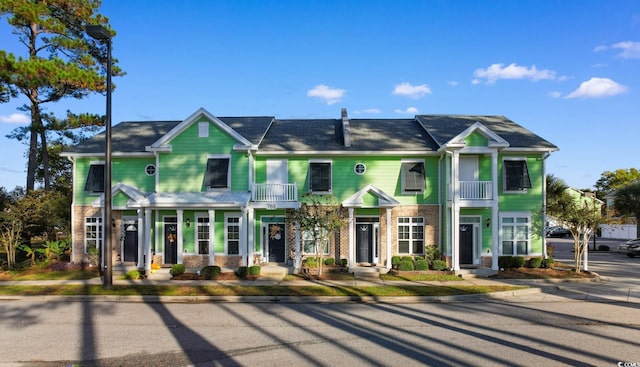 788 Gabreski Ln Unit B4, Myrtle Beach, SC 29577 - view of front of house featuring a balcony