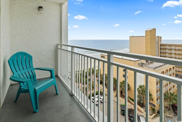 1207 S Ocean Blvd Unit 51001, Myrtle Beach, SC 29577 - balcony with a water view