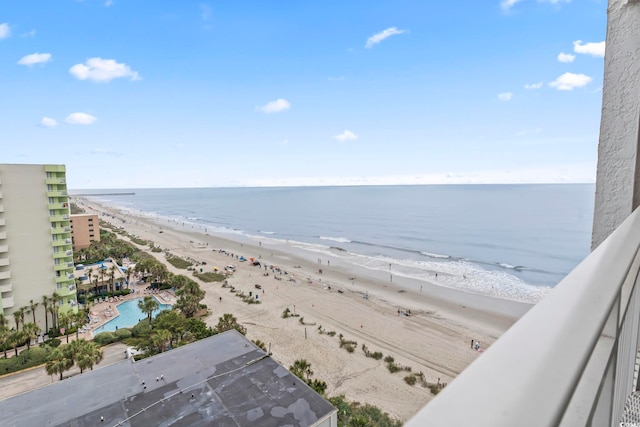 1207 S Ocean Blvd Unit 51312, Myrtle Beach, SC 29577 - water view with nearby beach