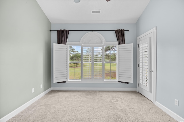 4767 Wild Iris Dr Unit 203, Myrtle Beach, SC 29579 - unfurnished room with carpet flooring, baseboards, and ceiling fan