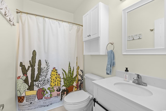 4767 Wild Iris Dr Unit 203, Myrtle Beach, SC 29579 - bathroom with vanity, toilet, and curtained shower