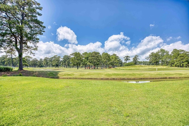 4767 Wild Iris Dr Unit 203, Myrtle Beach, SC 29579 - view of home's community featuring a water view, a yard, and view of scattered trees