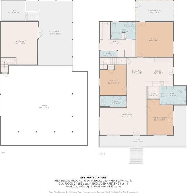 1936 Lees Landing Cir, Conway, SC 29526 - view of room layout