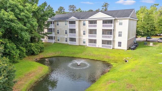 6016 Dick Pond Rd Unit 109, Myrtle Beach, SC 29588 - view of property with a water view and cooling unit