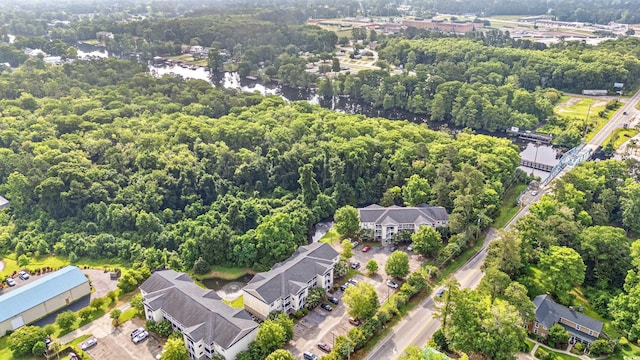 6016 Dick Pond Rd Unit 109, Myrtle Beach, SC 29588 - aerial view of property and surrounding area with a forest